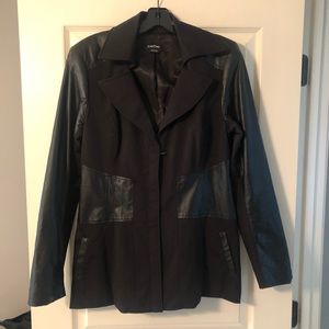 Sexy Bebe Black Blazer with corset back